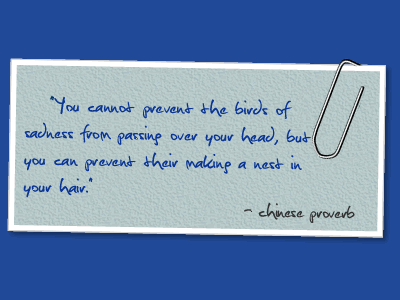 Chinese proverb